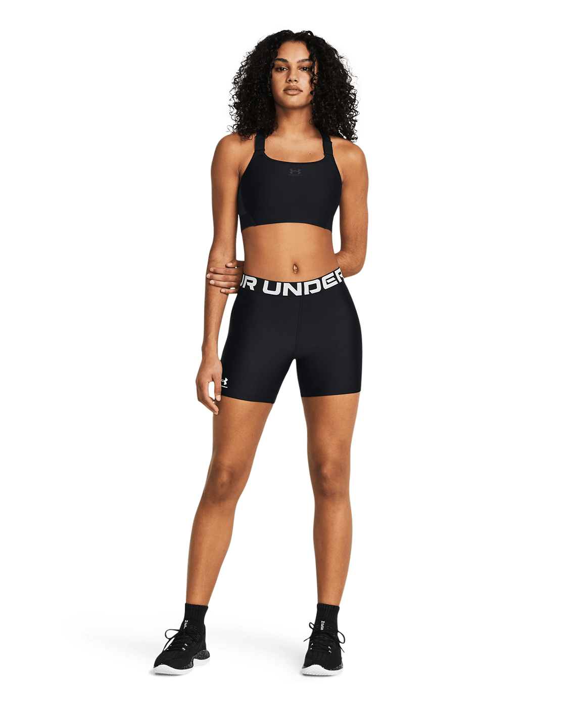 Women's HeatGear® Middy Shorts