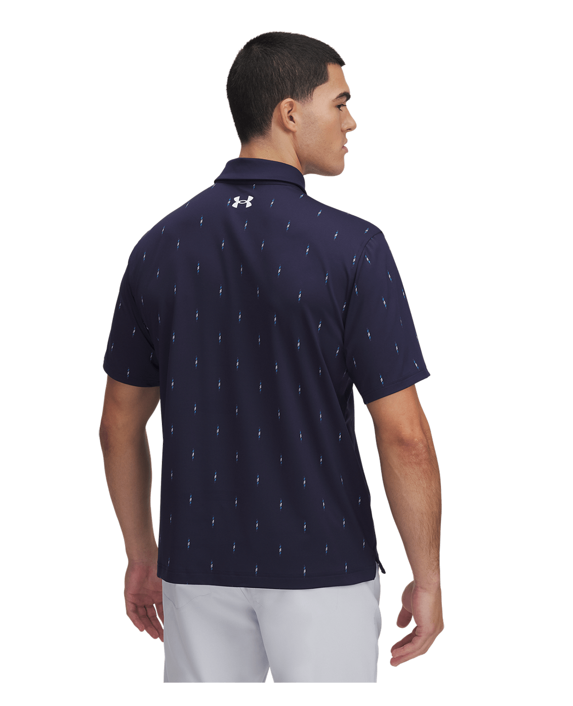 Under Armour Apparel Men's UA Tee To Green Printed Polo