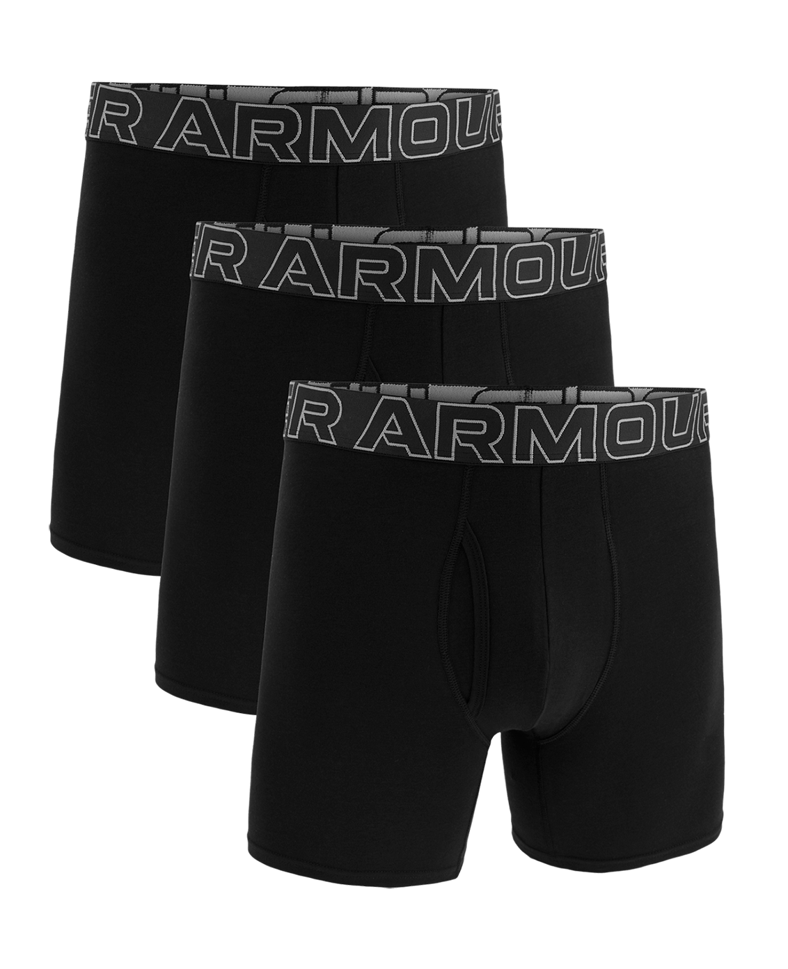 Men's UA Performance Cotton 6" 3-Pack Boxerjock®