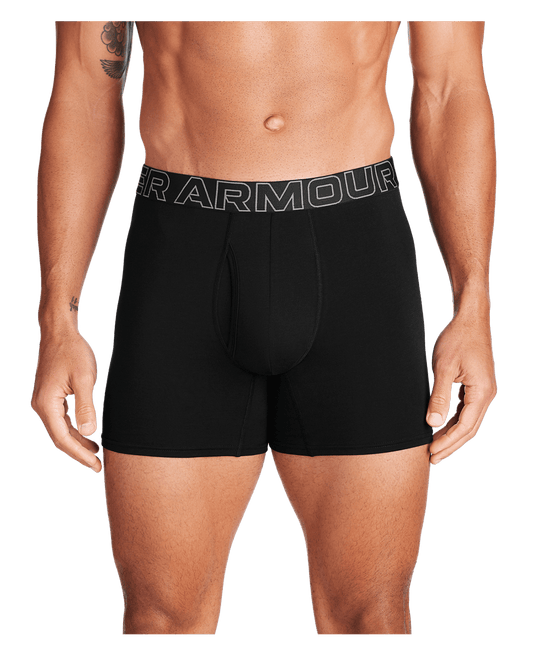 Under Armour Apparel Men's UA Performance Cotton 6" 3-Pack Boxerjock®