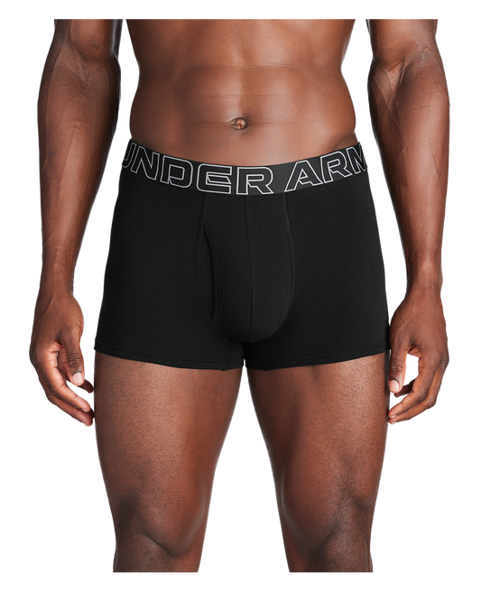 Under Armour Apparel Men's UA Performance Cotton 3" 3-Pack Boxerjock®