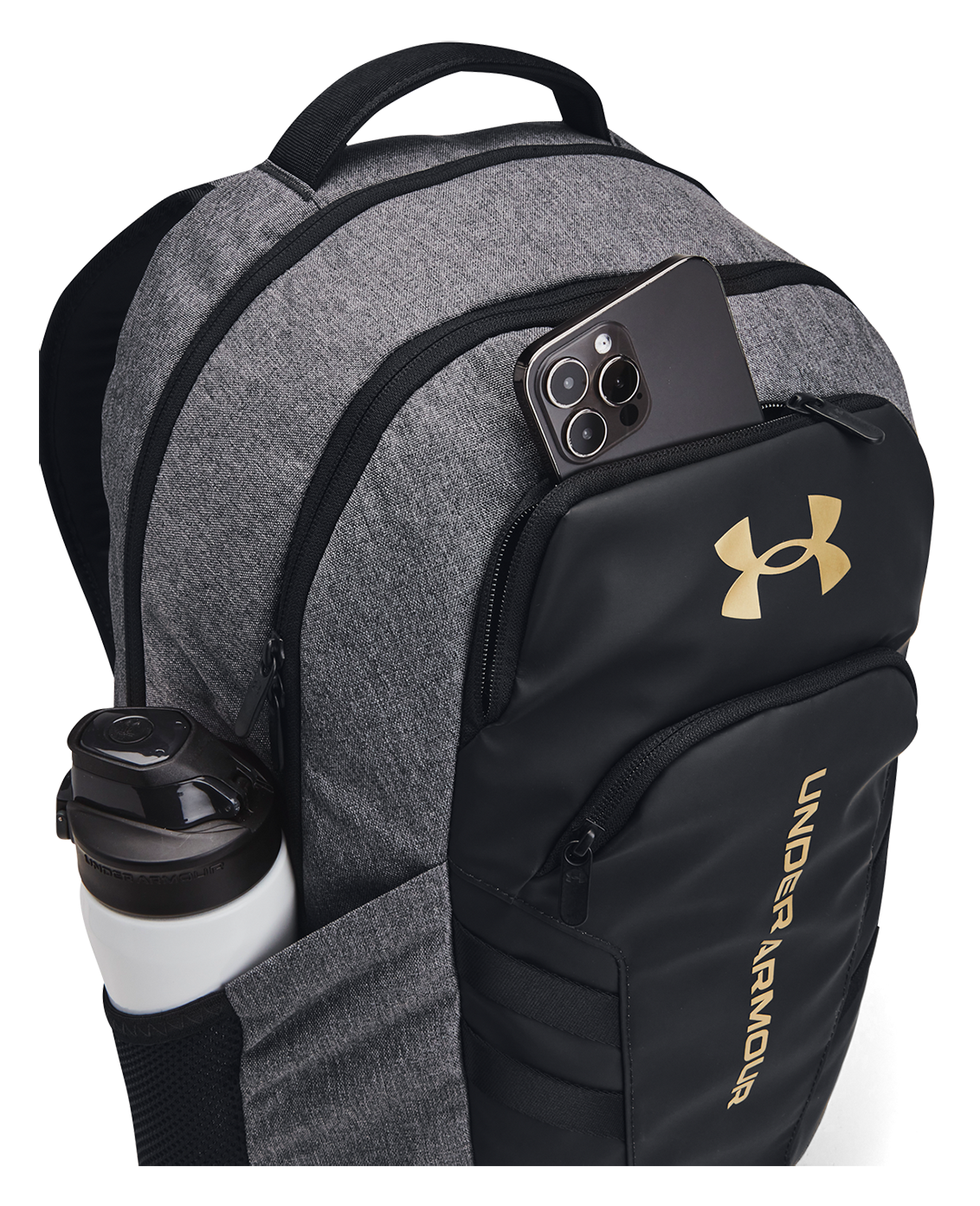 Under Armour Accessories BlackFullHeather/Black/Black / OSFM UA Hustle 6.0 Pro Backpack