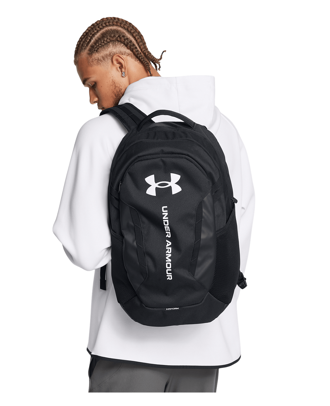Under Armour Accessories Black/Black/White / OSFM UA Hustle 6.0 Backpack