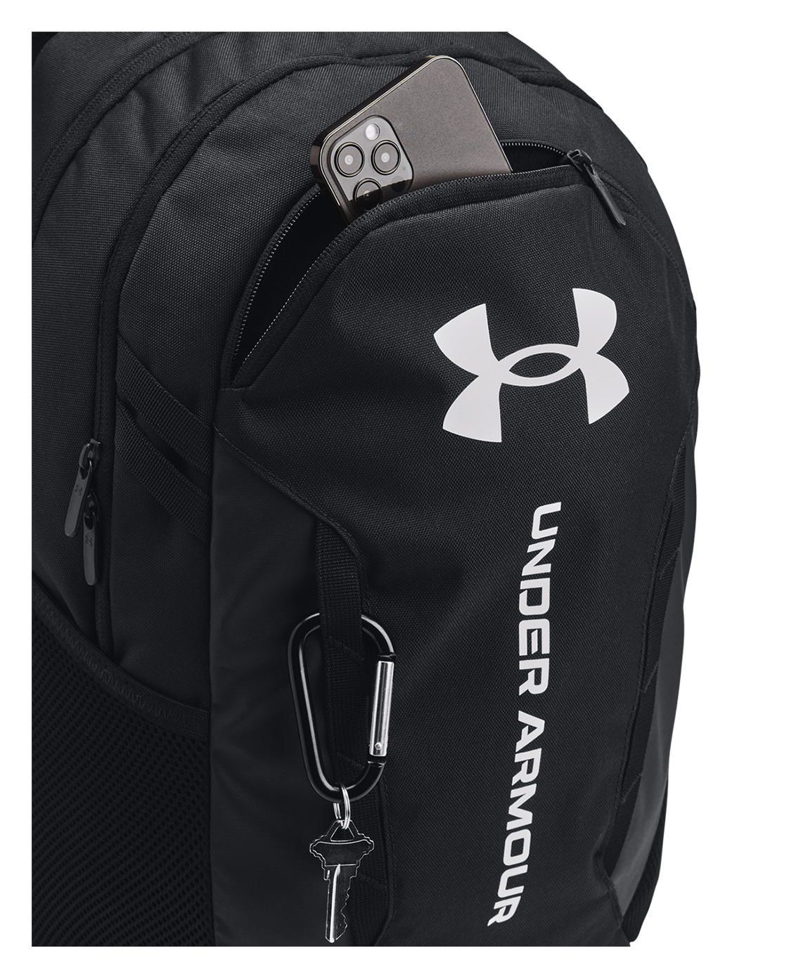 Under Armour Accessories Black/Black/White / OSFM UA Hustle 6.0 Backpack