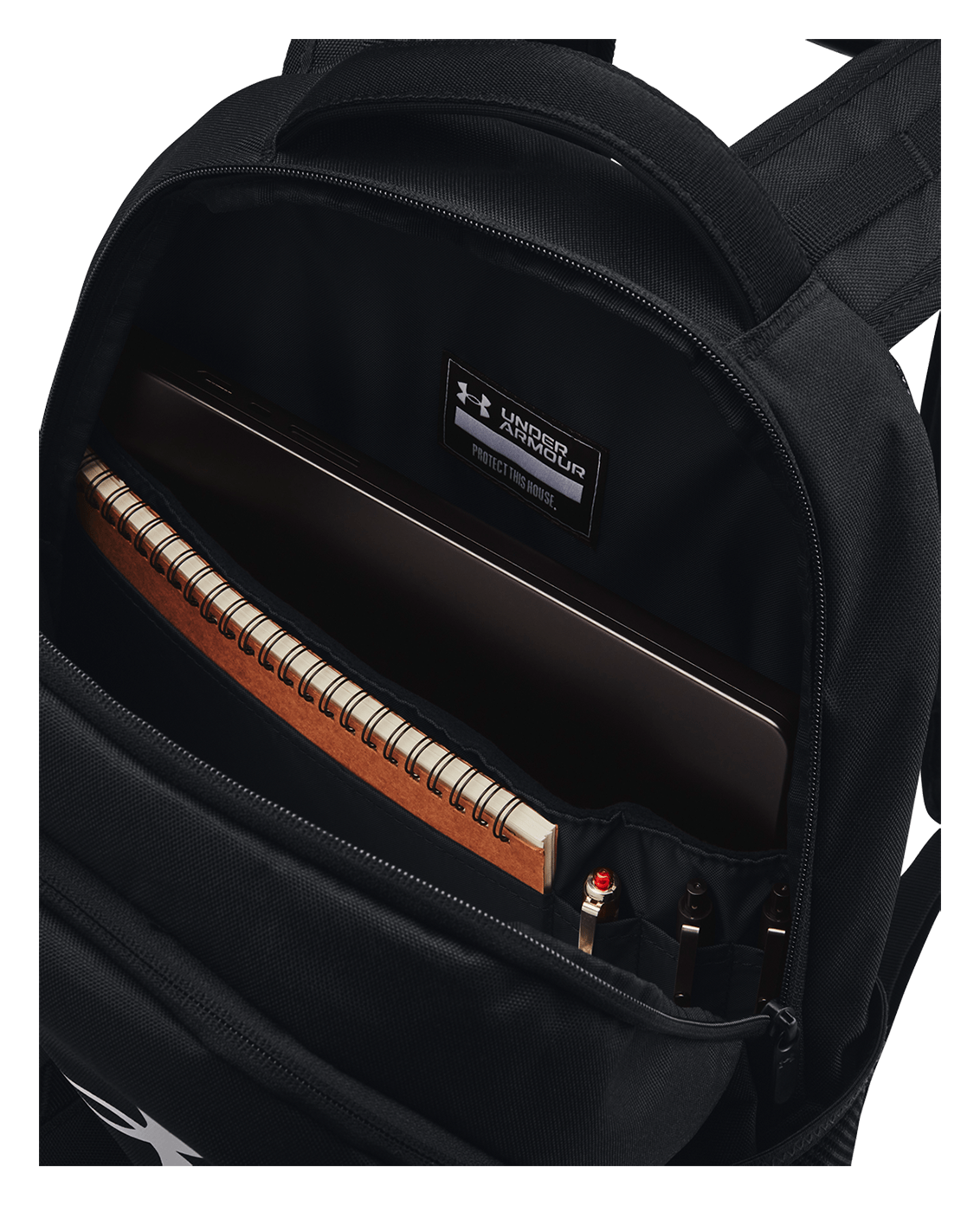 Under Armour Accessories Black/Black/White / OSFM UA Hustle 6.0 Backpack