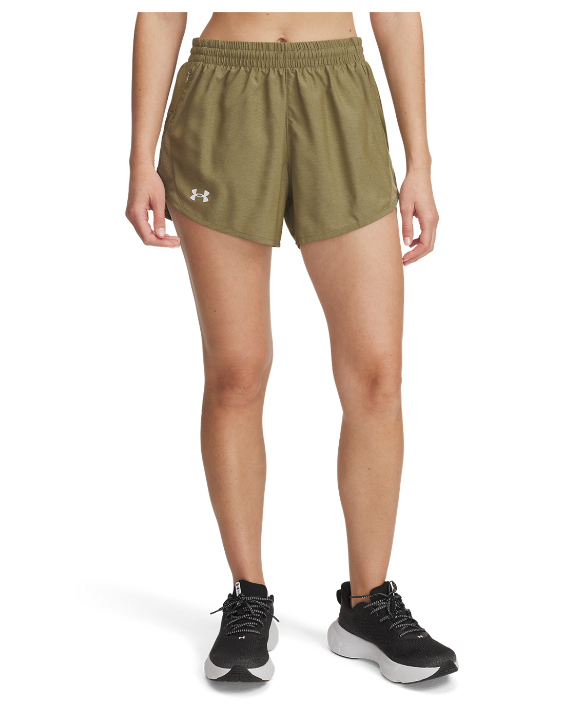 Women's UA Fly-By Heather 3" Shorts