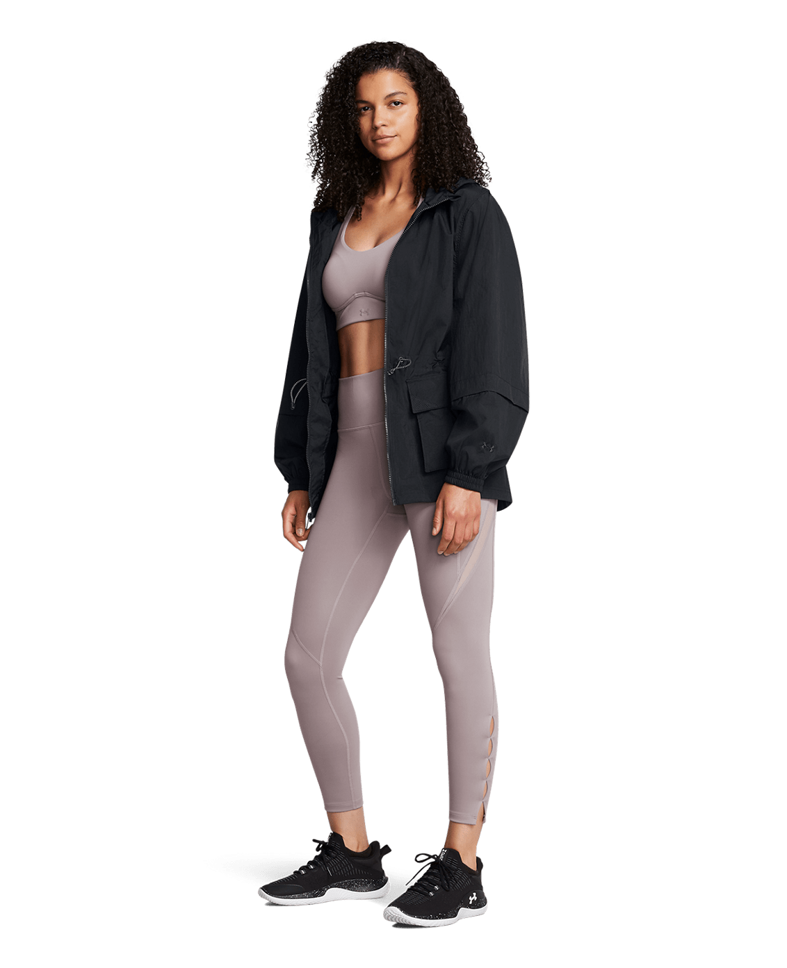 Under Armour Apparel Women's UA Crinkle Woven Jacket