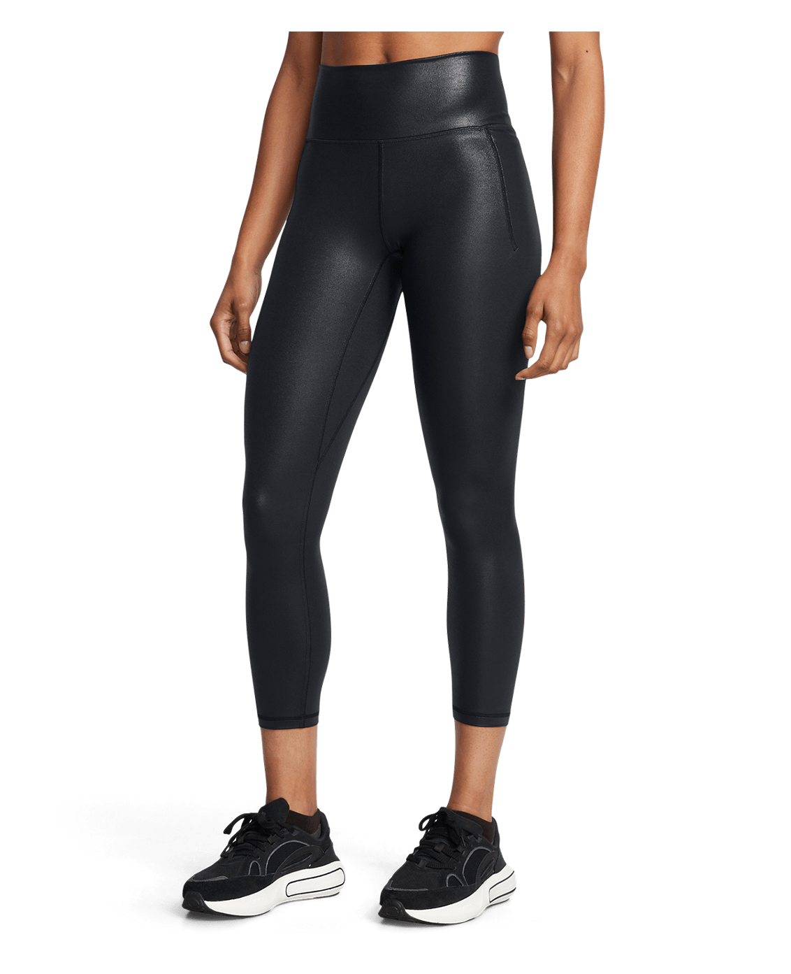 Under Armour Apparel Women's UA Meridian Shine Ankle Leggings