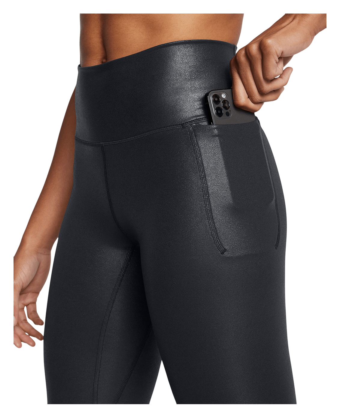 Under Armour Apparel Women's UA Meridian Shine Ankle Leggings