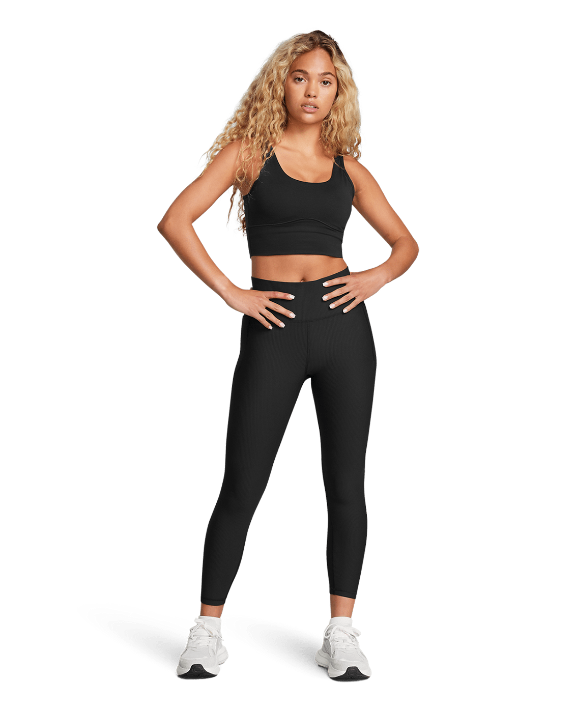 Women's UA Meridian Rib Ankle Leggings