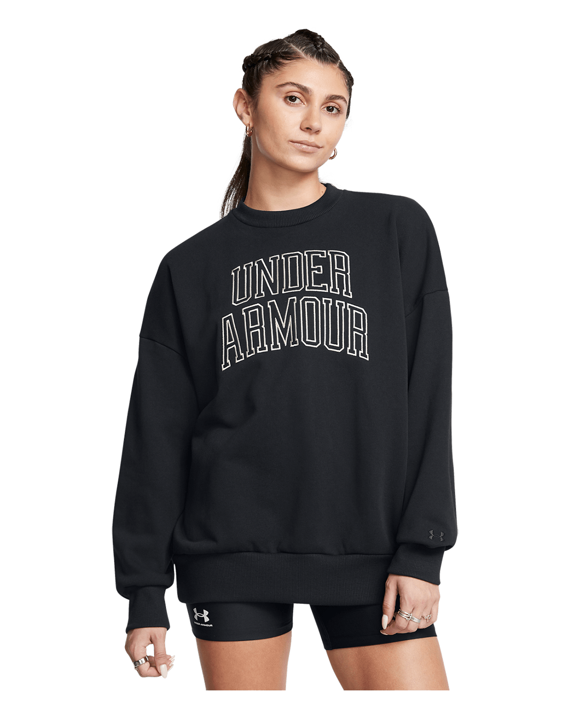 Women's UA Icon Heavyweight Terry Oversized Crew