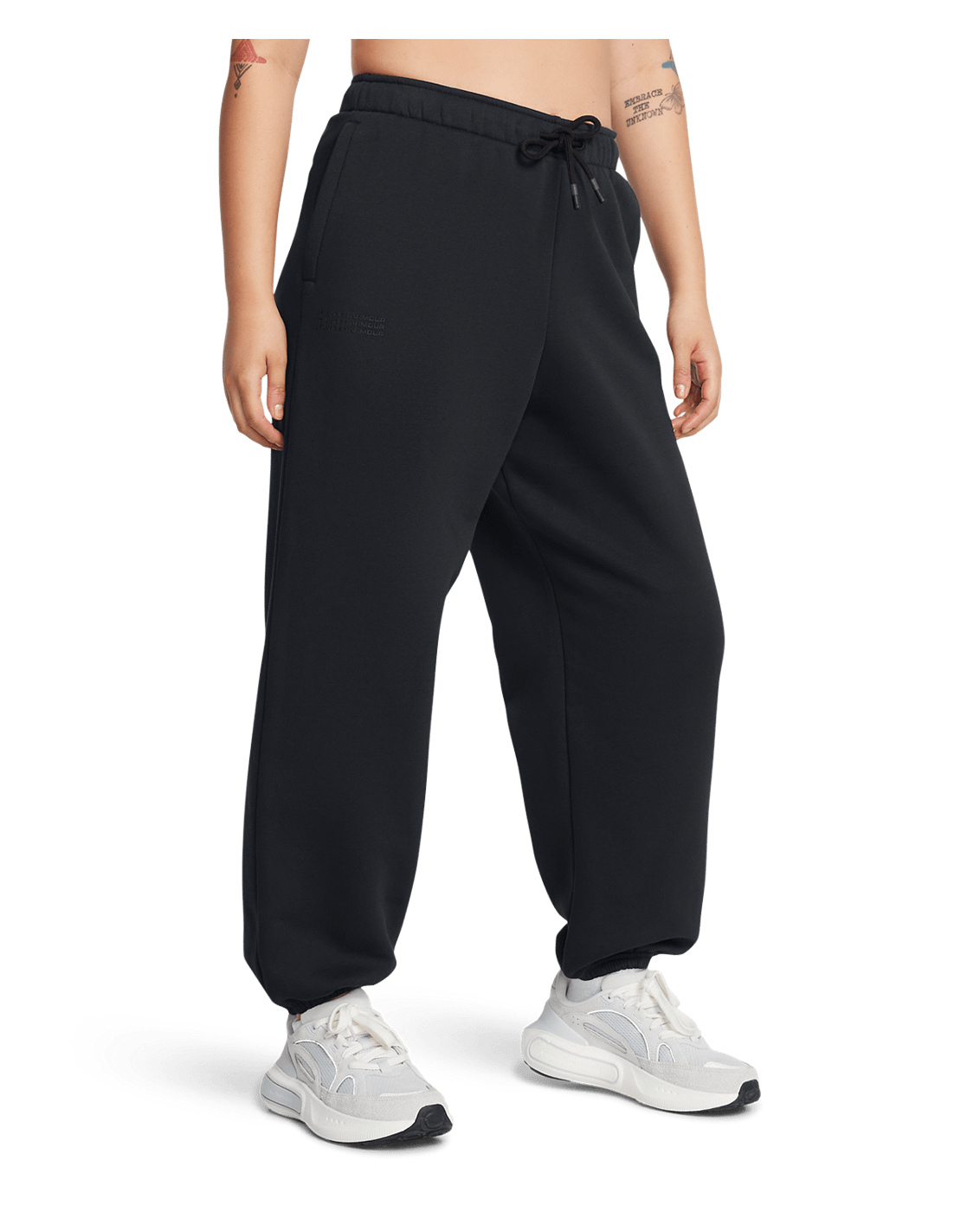 Women's UA Icon Fleece Oversized Wordmark Pants