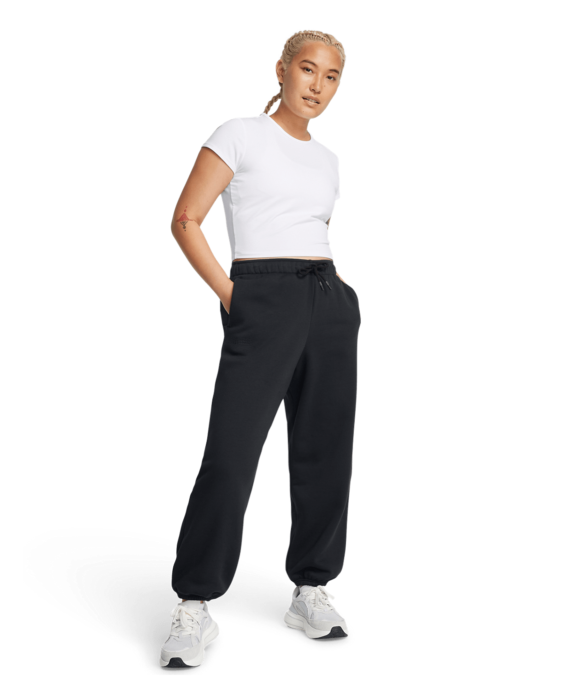 Women's UA Icon Fleece Oversized Wordmark Pants