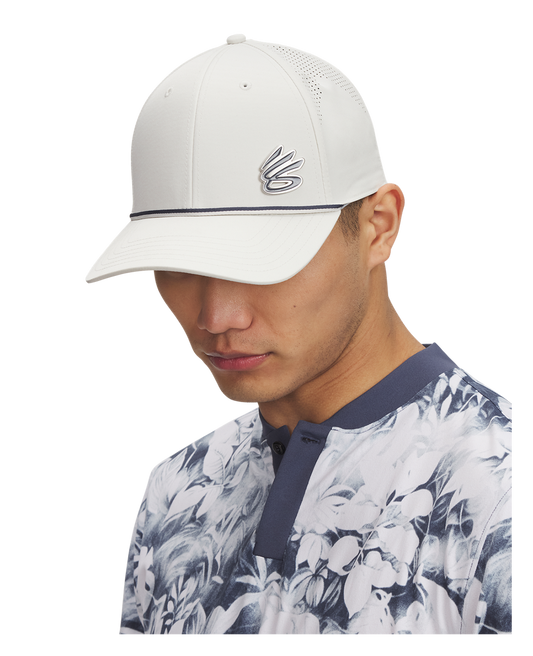 Under Armour Accessories SummitWhite/DownpourGray / OSFM Men's UA Curry Golf Adjustable Cap