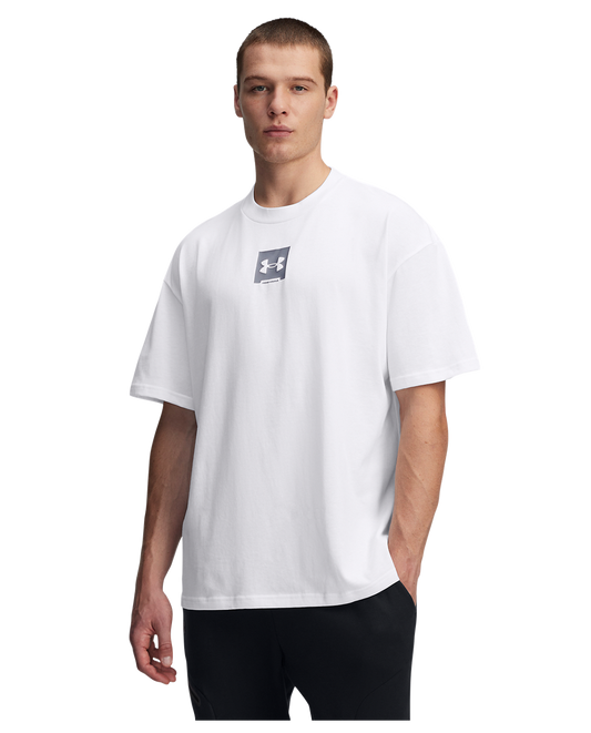 Under Armour Apparel Men's UA Heavyweight Oversized SM Box Short Sleeve