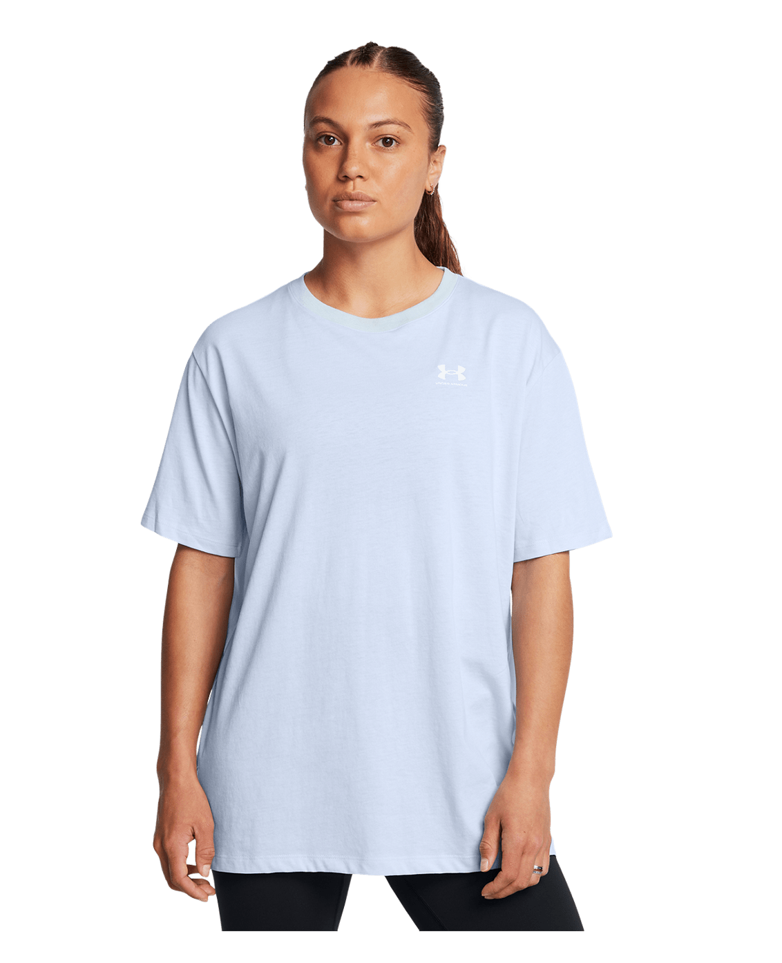 Women's UA BF Oversized Logo Short Sleeve