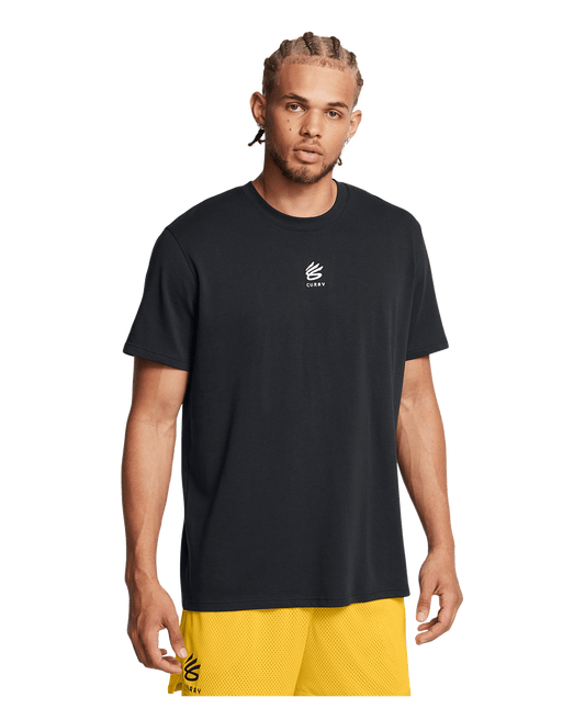 Under Armour Apparel Men's Curry Logo Heavyweight T-Shirt