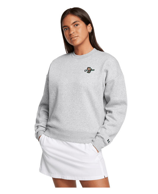 Under Armour Apparel Women's UA Icon Fleece Goin' Under Crew