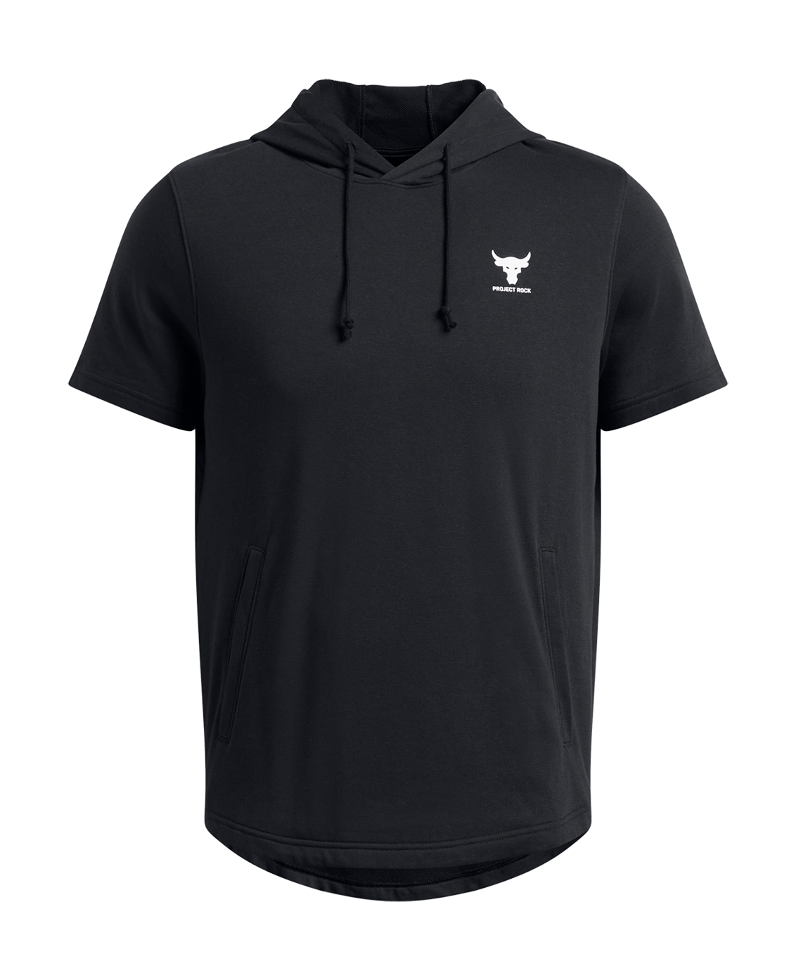 Under Armour Apparel Men's Project Rock Terry Short Sleeve Hoodie