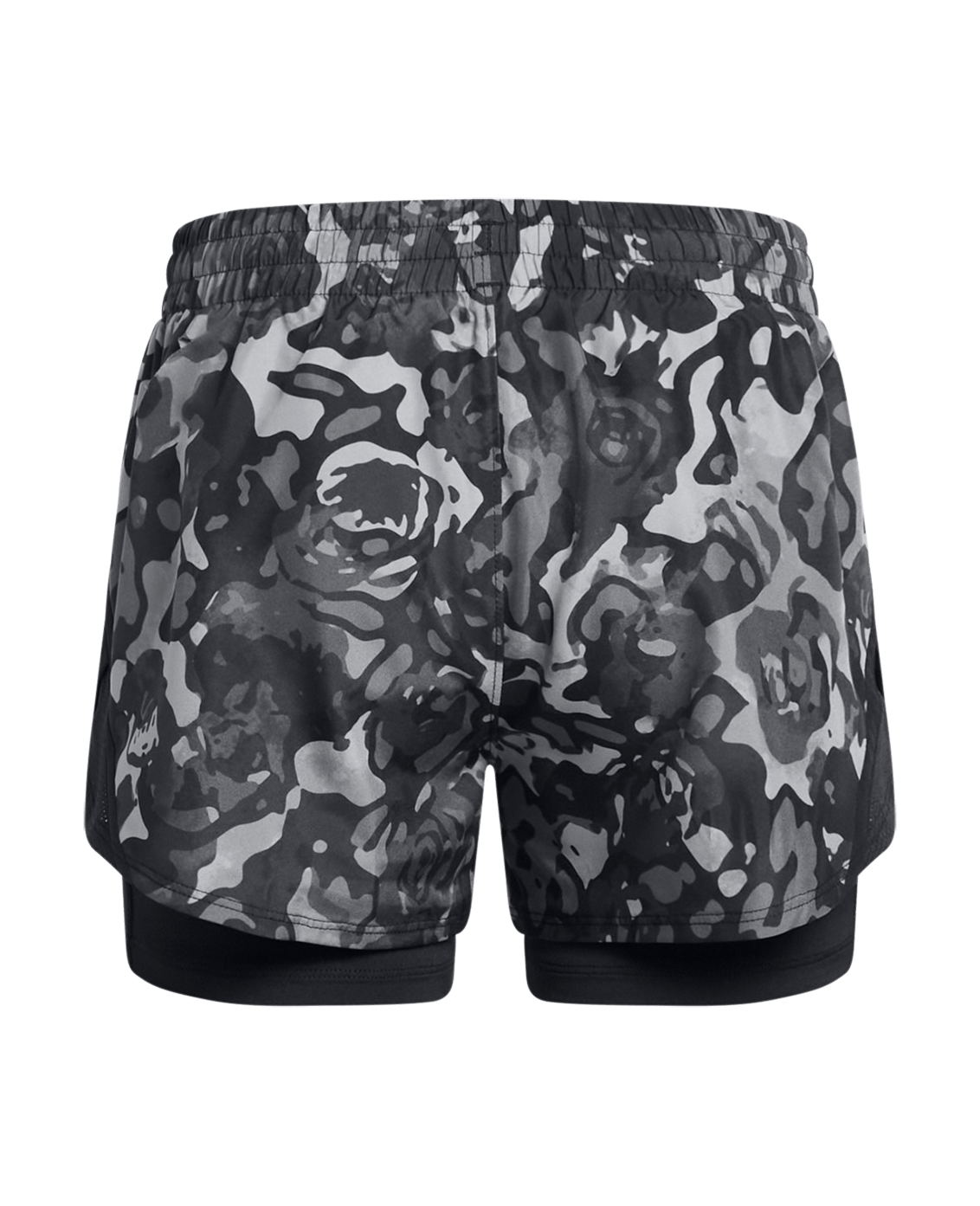 Girls' UA Fly-By Printed 2-in-1 Shorts