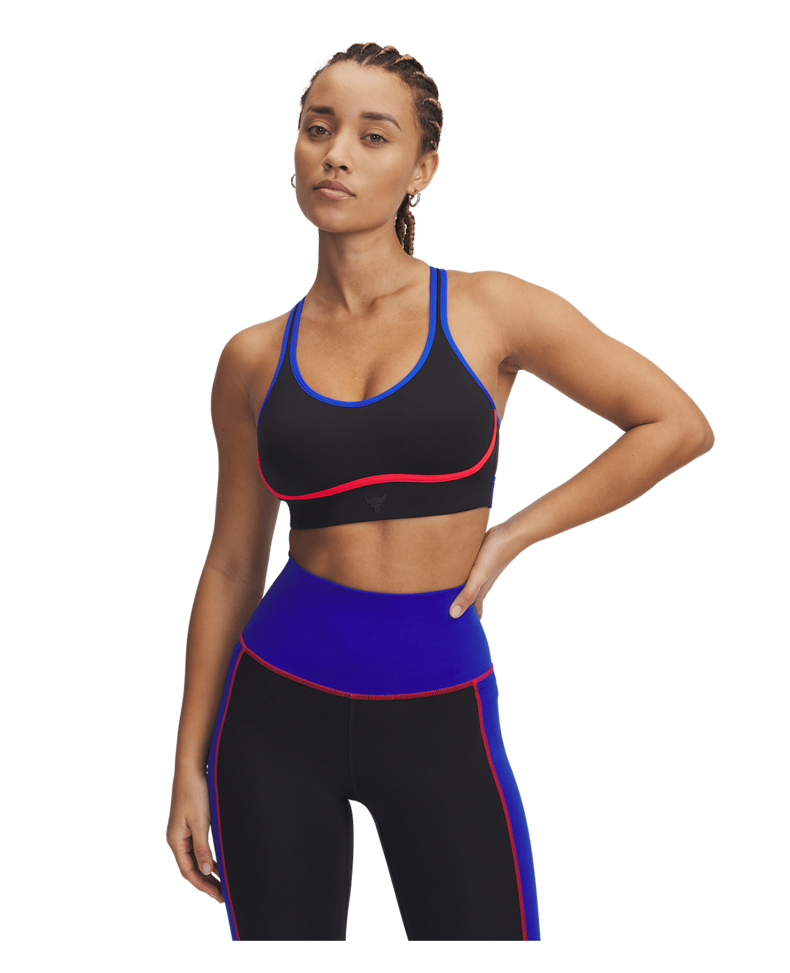 Under Armour Apparel Women's Project Rock Mid Sports Bra