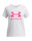 UA Big Logo Girls' Short Sleeve