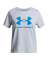 UA Big Logo Girls' Short Sleeve