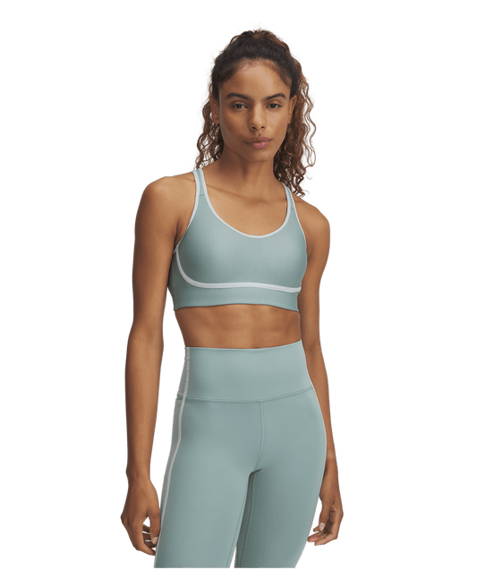 Under Armour Apparel Women's UA Infinity Mid Piped Sports Bra