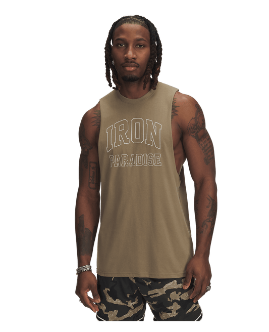 Under Armour Apparel Men's Project Rock Iron Paradise Sleeveless