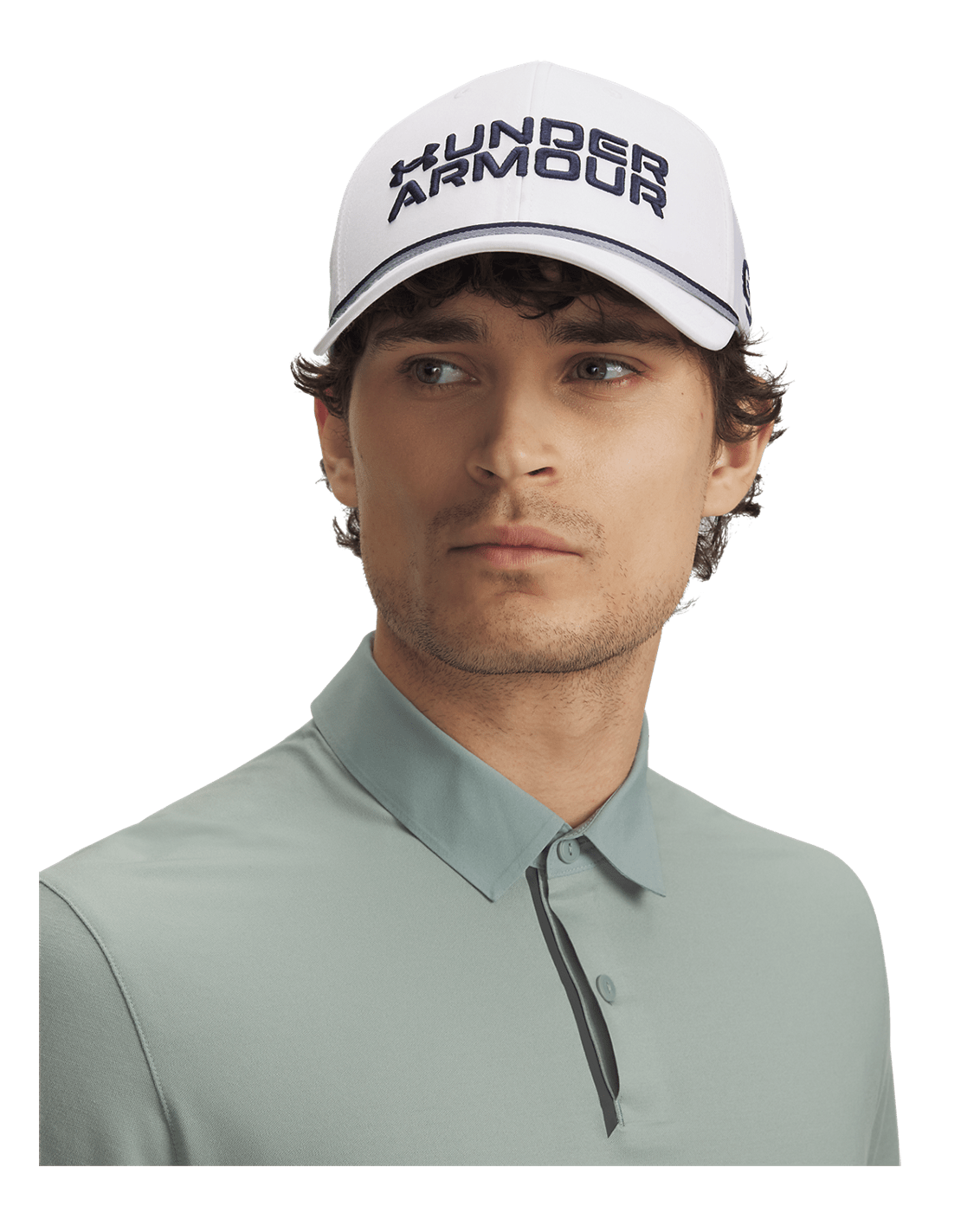 Under Armour Accessories White/MidnightNavy / OSFM Men's UA Jordan Spieth Drive Rope Snapback Cap