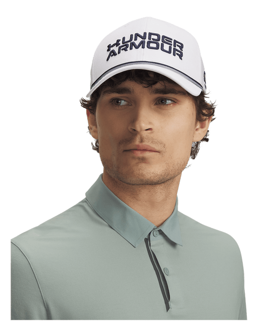 Under Armour Accessories White/MidnightNavy / OSFM Men's UA Jordan Spieth Drive Rope Snapback Cap