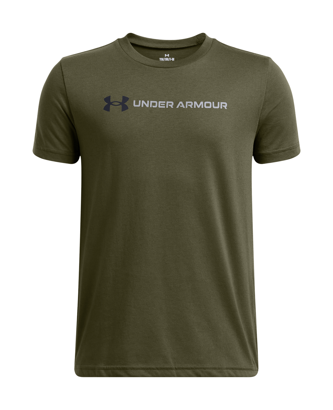 Under Armour Apparel Boys' UA Logo Wordmark Short Sleeve