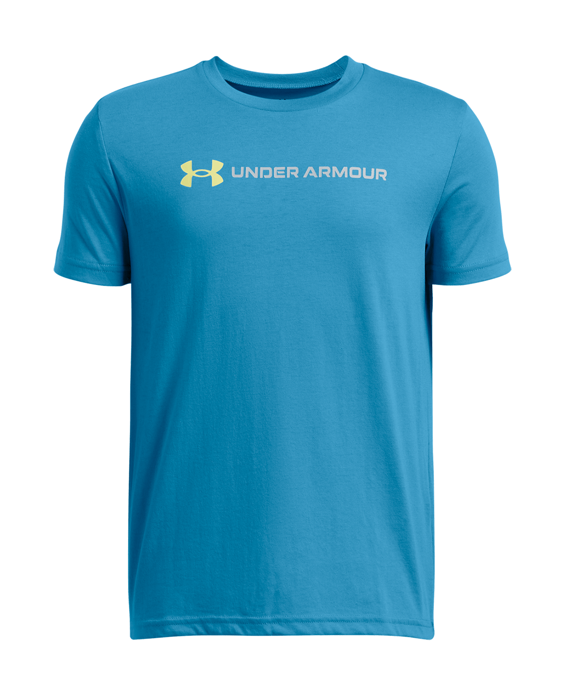 Boys' UA Logo Wordmark Short Sleeve