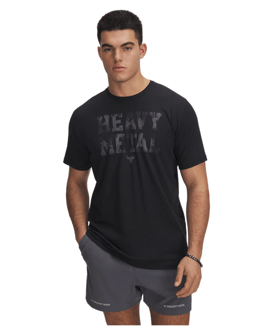 Under Armour Apparel Project Rock Metal Men's Short Sleeve