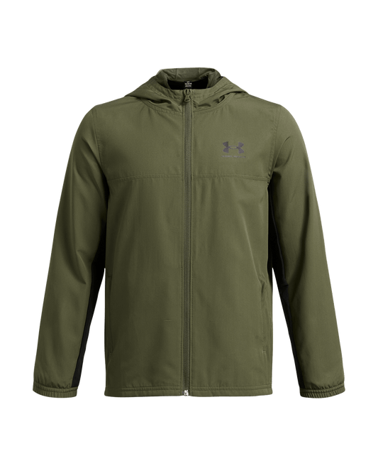 Under Armour Apparel Boys' UA Rival Woven Jacket