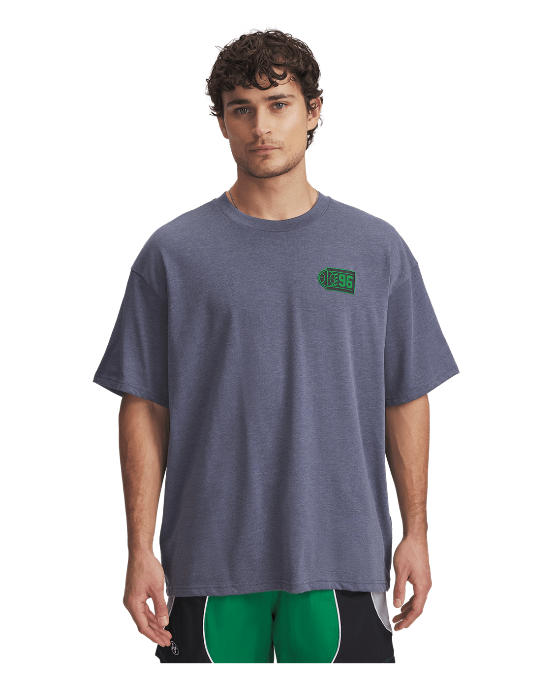 Men's UA Heavyweight Hoops Courtside Short Sleeve