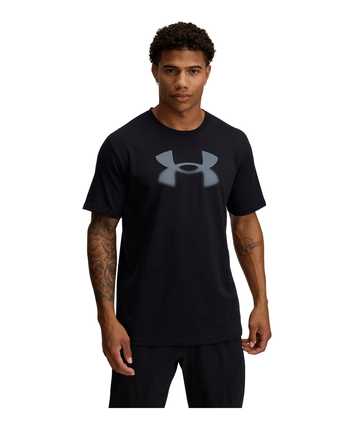 Under Armour Apparel Men's UA Reflective Big Logo Short Sleeve