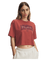 Women's UA Script Boxy Crop Short Sleeve