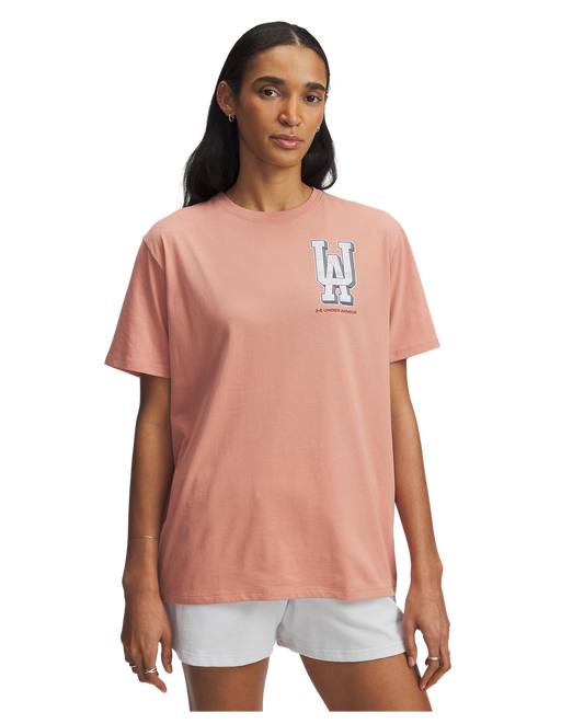 Women's UA Collegiate Oversized Short Sleeve