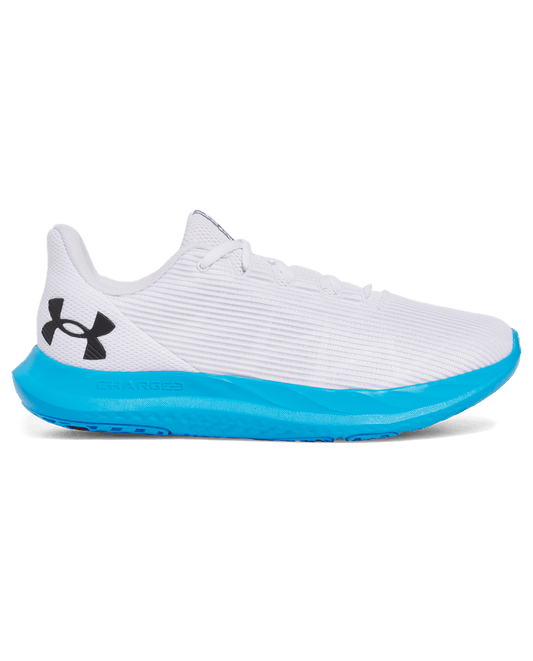 Under Armour Footwear Mens Charged Speed Swift - White/ElectricBlue/Black
