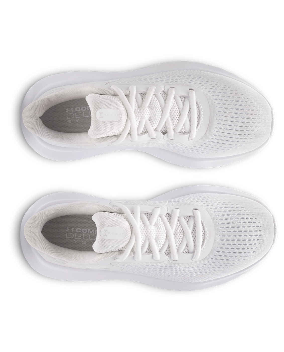Under Armour Footwear Womens UA Charged Rogue 5 - White/White/White