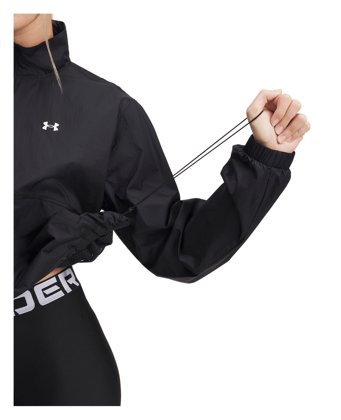 Under Armour Apparel Women's UA Rival Woven ½ Zip Anorak