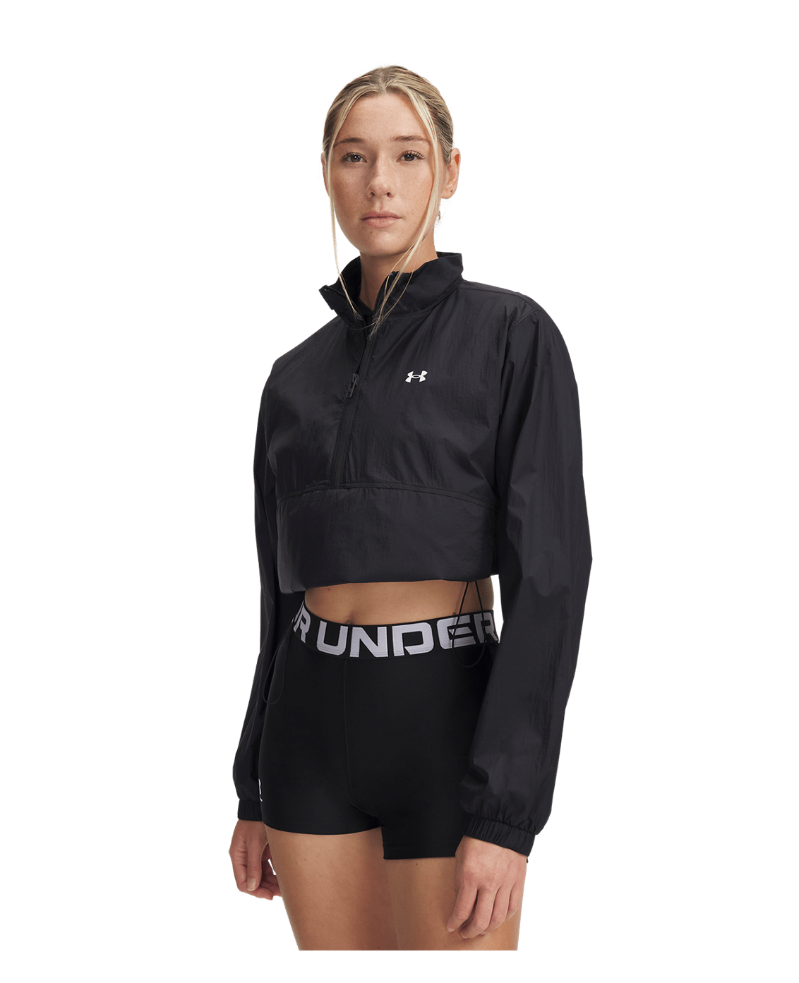 Women's UA Rival Woven ½ Zip Anorak