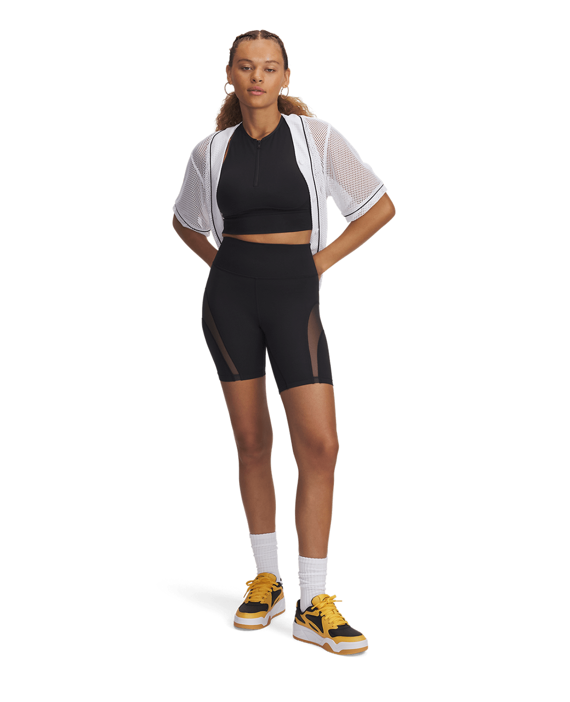 Women's UA Meridian Mesh 7" Shorts