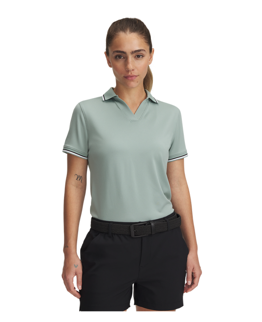 Women's UA Drive Rib Short Sleeve Polo