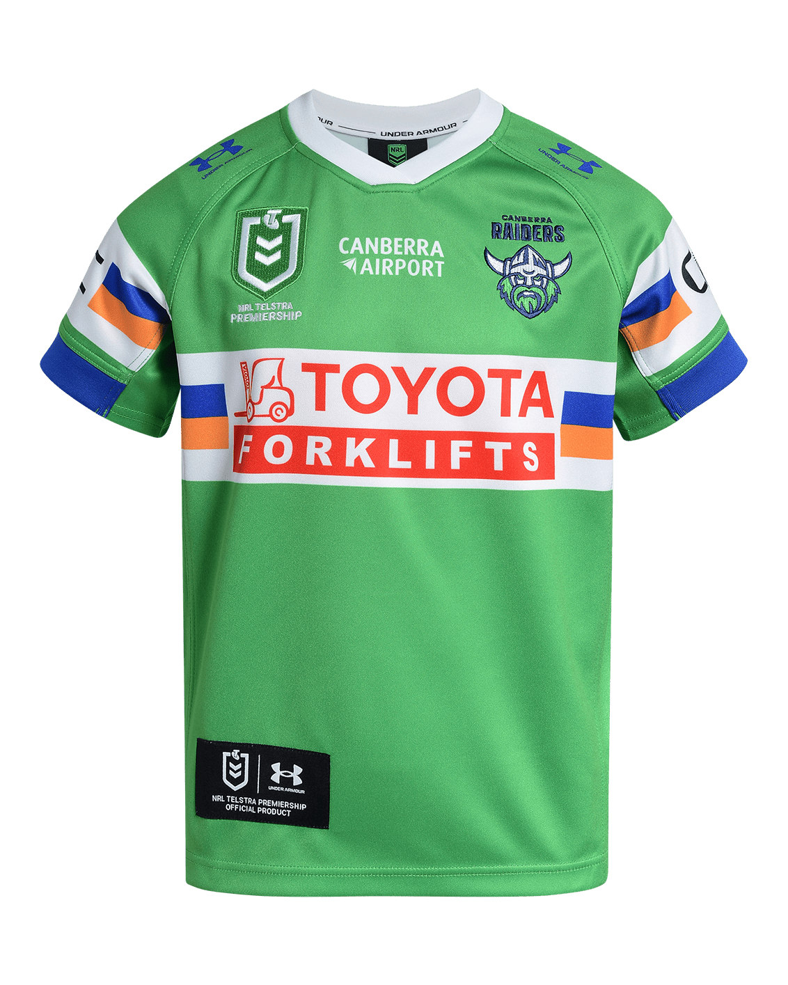 Under Armour UA Canberra Raiders Kids Home Jersey