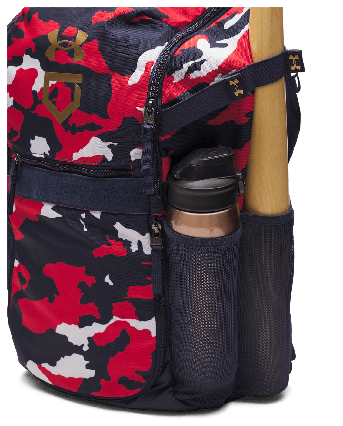 Under Armour Accessories MidnightNavy/MetallicGold / OSFA UA Utility Print Baseball Backpack