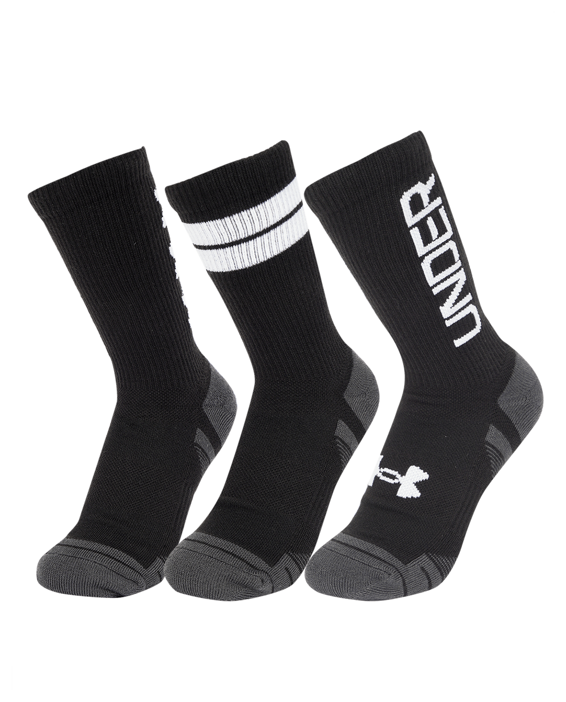 Under Armour UA Performance Tech™ Unisex 3-Pack Crew Socks