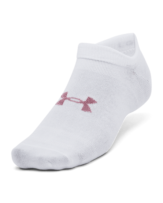 Under Armour UA Essential Unisex 3-Pack No-Show Socks