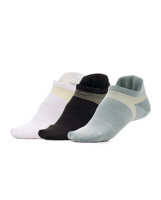 Under Armour UA ArmourDry® Run Lite Unisex 3-Pack No Show Tab Socks